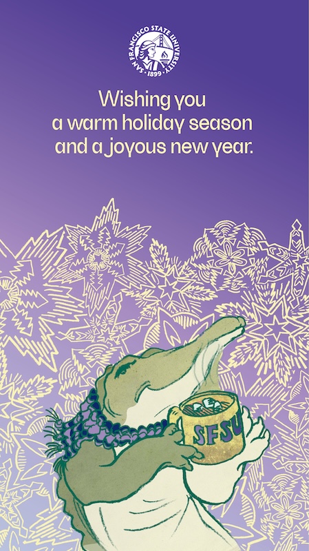 SFSU Holiday Card 2025